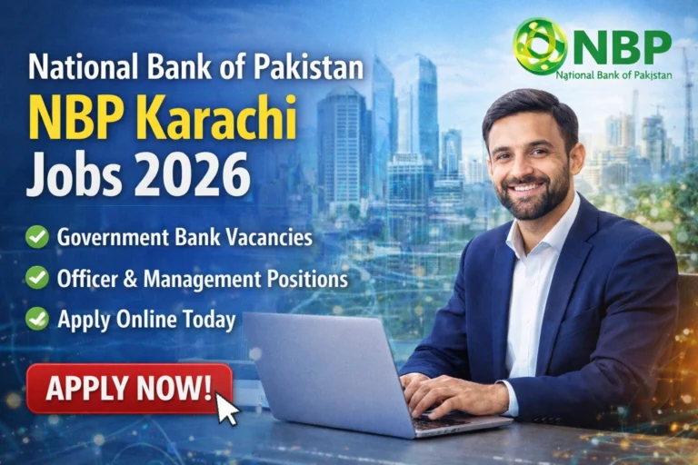 NBP Karachi Jobs 2026 National Bank of Pakistan