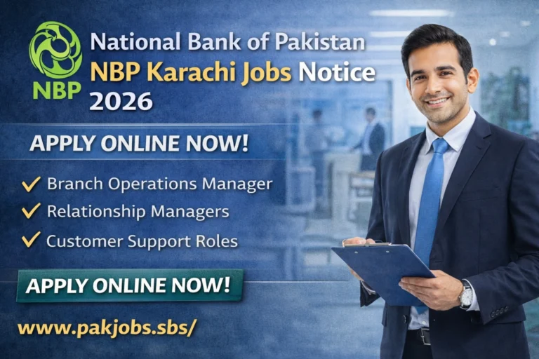 NBP Karachi Jobs 2026