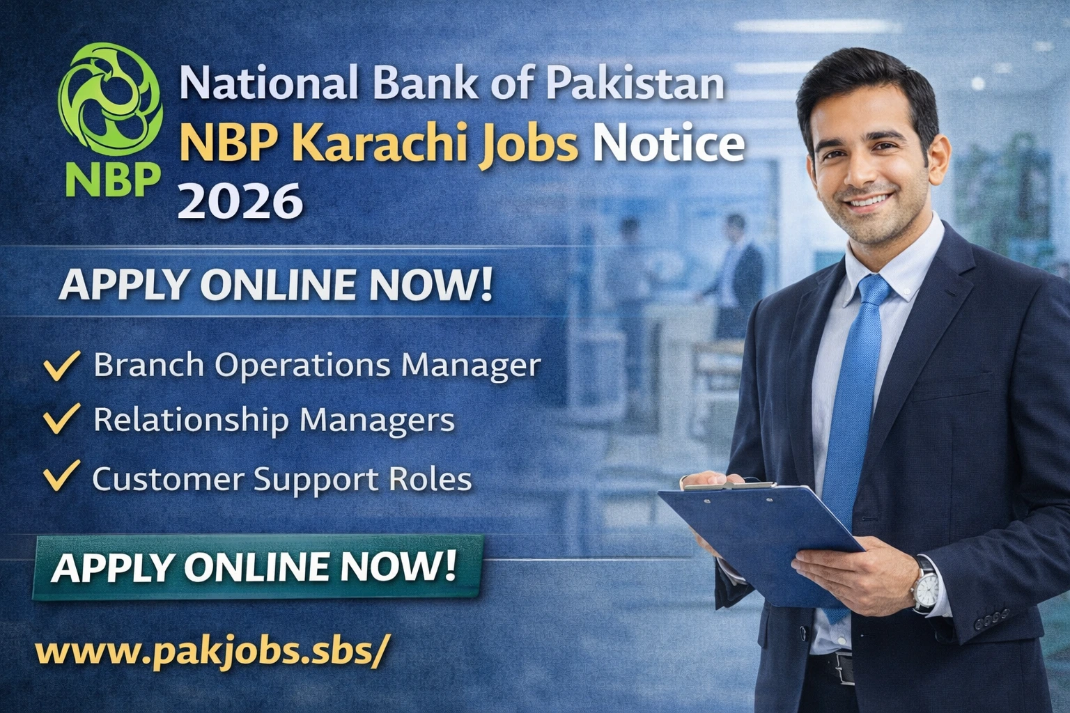 NBP Karachi Jobs 2026