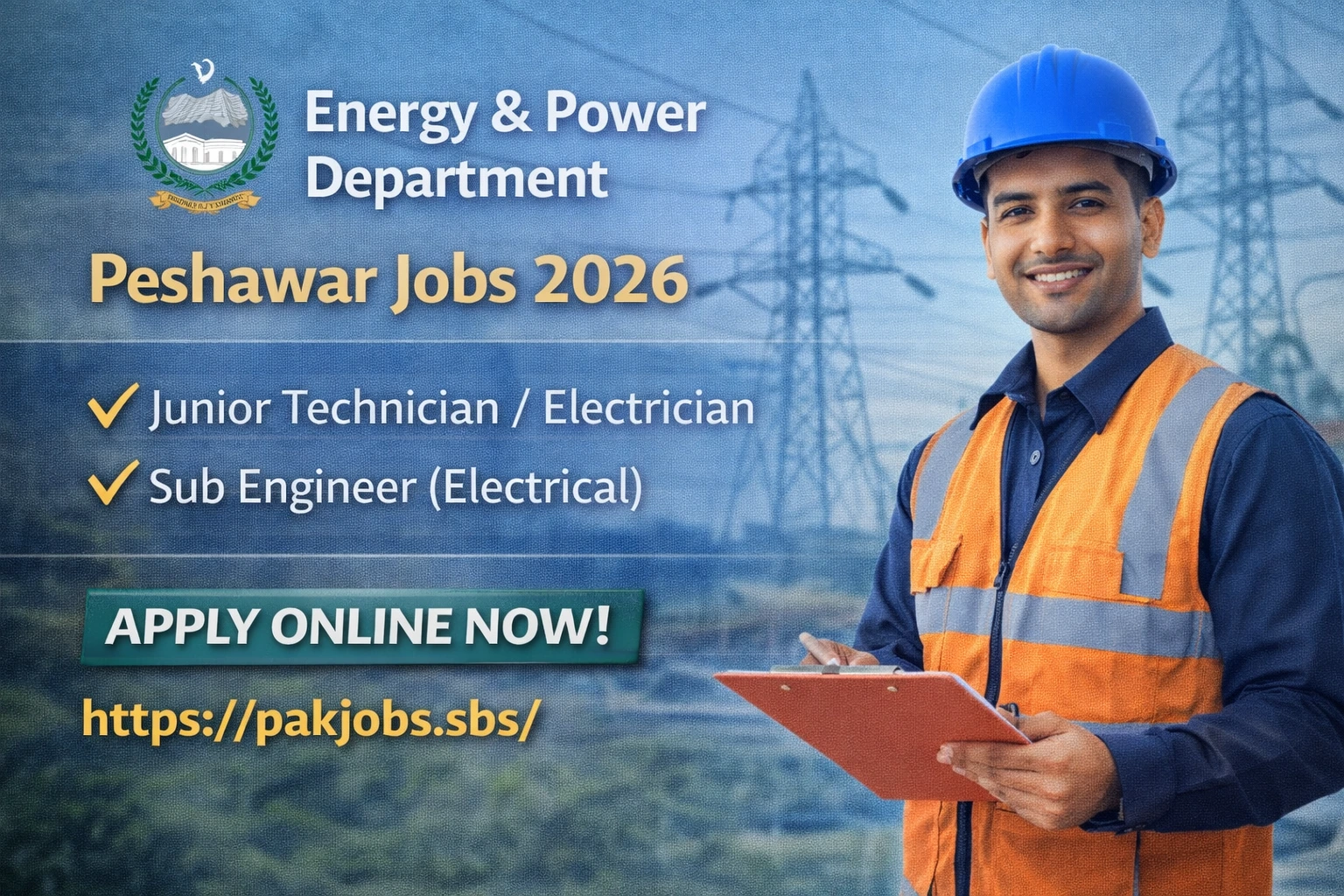 Energy & Power Department Peshawar Jobs 2026