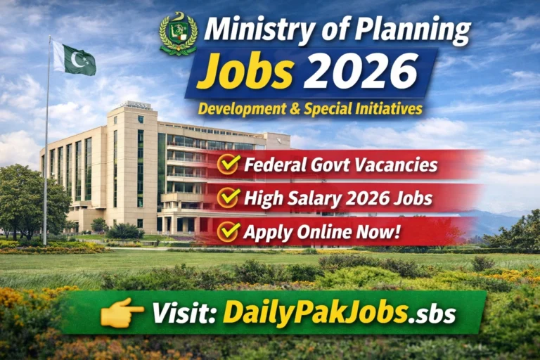 Ministry of Planning Jobs 2026