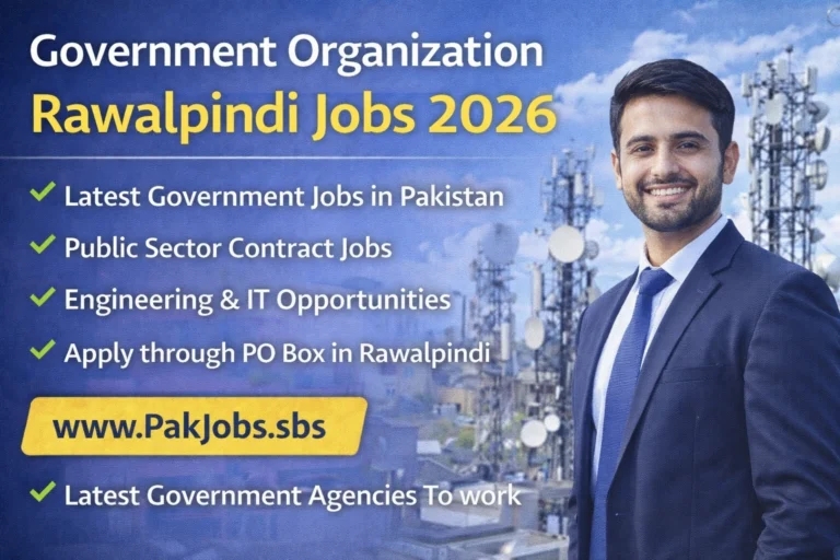 Government Organization Rawalpindi Jobs 2026