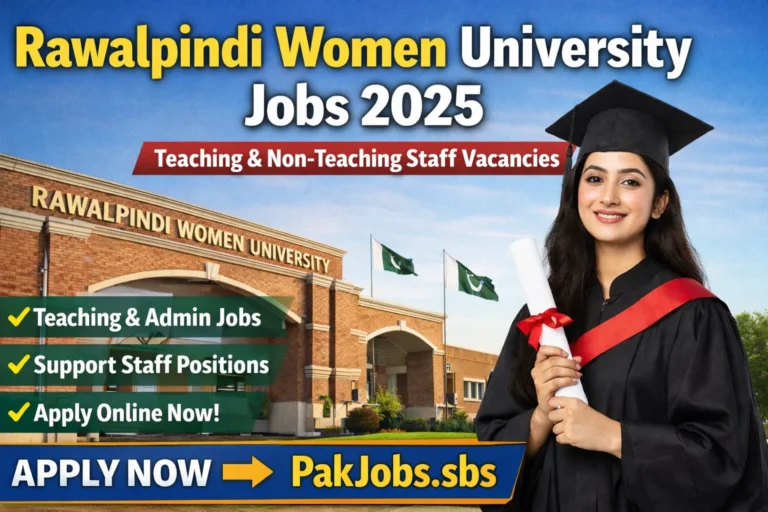 Rawalpindi Women University Jobs 2025