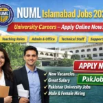 NUML Jobs 2026