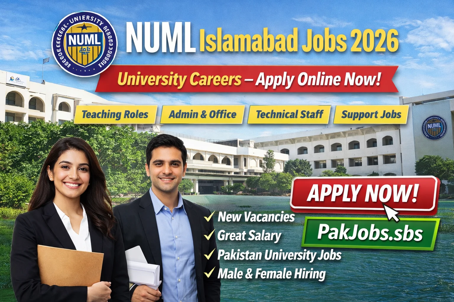 NUML Jobs 2026