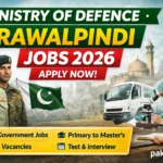 Ministry of Defence Rawalpindi Jobs 2026