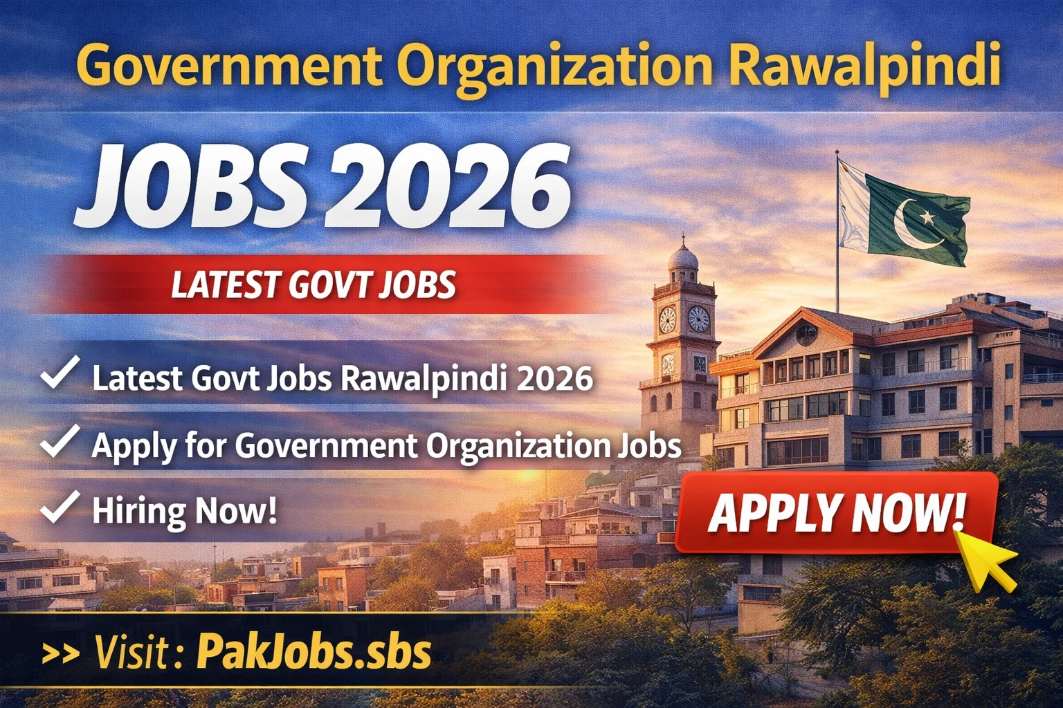 Latest Government Jobs in Rawalpindi 2026