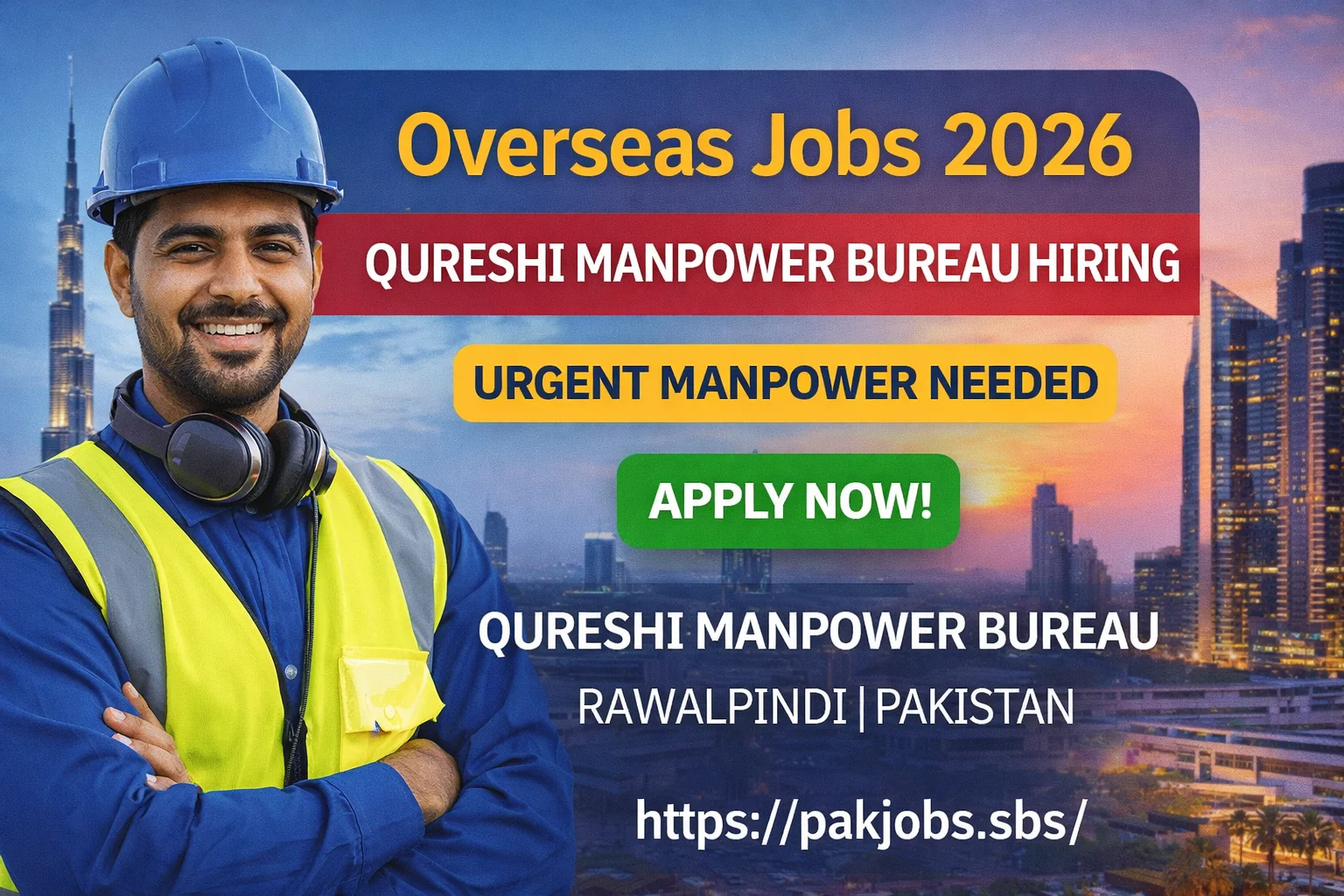 Qureshi Manpower Bureau Jobs 2026