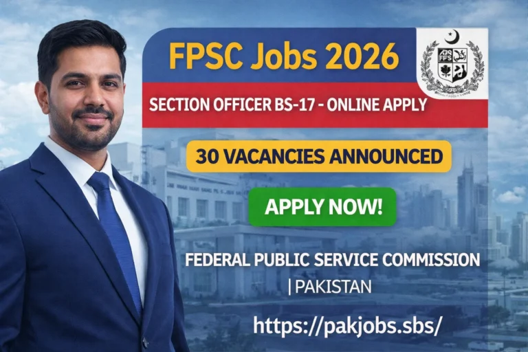 FPSC Jobs 2026