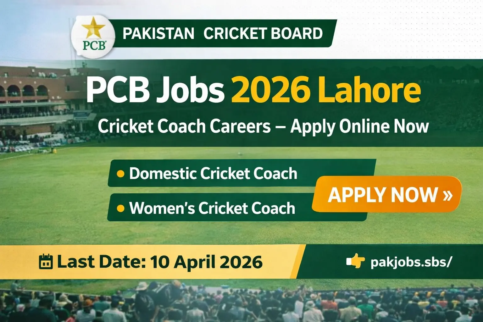 PCB Jobs 2026 Lahore