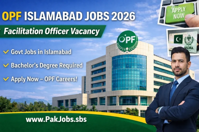 OPF Islamabad Jobs 2026