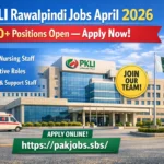 PKLI Rawalpindi Jobs April 2026