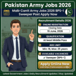 Malir Cantt Army Jobs 2026